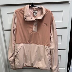 The North Face Two-Tone Blush Snap Pullover